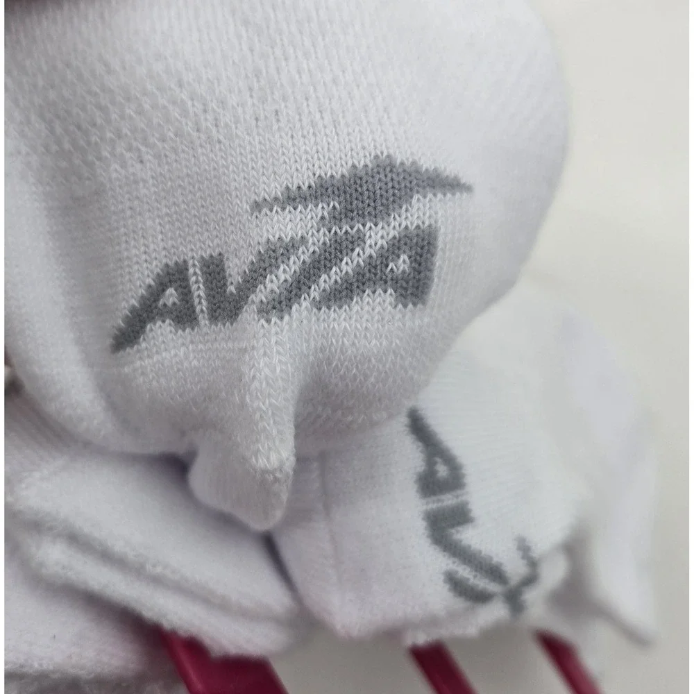 6pk Avia Womens White‎ No-Show Socks New With Imperfections Casual Activewear